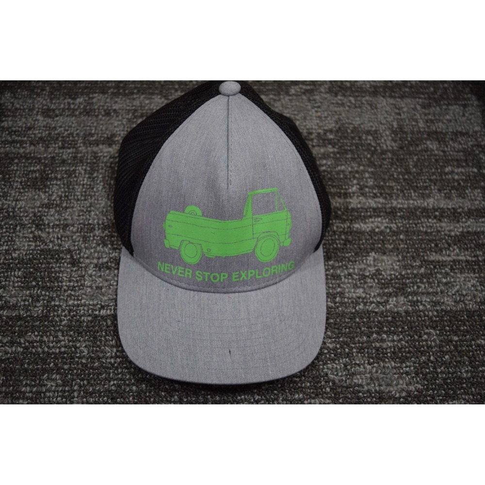 North Face VW Pickup Trucker Hat Mesh Adjustable Snapback‎ Baseball Cap Gray